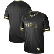 Load image into Gallery viewer, Texas Rangers  Men Black Gold Edition Mlb Jersey