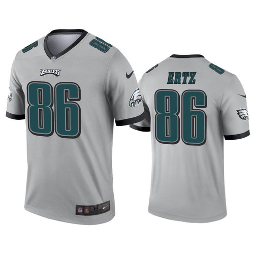 Zach Ertz Eagles Inverted Legend Silver Men Jersey - NFL Jersey