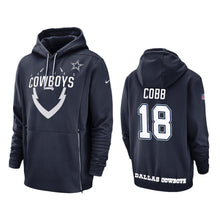 Load image into Gallery viewer, Randall Cobb Cowboys Sideline Lockup Black Men  Hoodie NFL Men's Hoodie