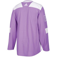 Load image into Gallery viewer, Toronto Maple Leafs Toronto Maple Leafs Adidas 2018 Hockey Fights Cancer Blank Practice Jersey Purple