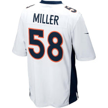 Load image into Gallery viewer, Von Miller Denver Broncos Game Jersey - White