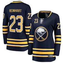 Load image into Gallery viewer, Sam Reinhart Buffalo Sabres Women's Home Breakaway Player Jersey - Navy NHL Women Jersey