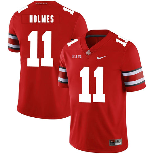 Ohio State Jalyn Holmes 11 Red 2 Football Jersey