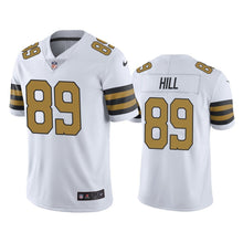 Load image into Gallery viewer, Saints Josh Hill 89 Jersey White Color Rush Limited NFL Jersey