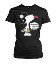 Load image into Gallery viewer, Pittsburgh-Steelers This Is For All You Steelers Haters!!!Limit Edition - Ladies Tee