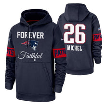 Load image into Gallery viewer, Sony Michel 26 Patriots Forever Faithful Hoodie NFL Men's Hoodie