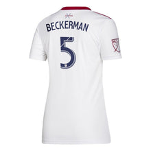 Load image into Gallery viewer, Women&#39;s Real Salt Lake Kyle Beckerman White 2019 Secondary Player Jersey