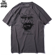 Load image into Gallery viewer, Top Quality Cotton heisenberg funny men t shirt casual short sleeve breaking bad