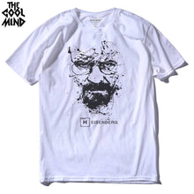 Load image into Gallery viewer, Top Quality Cotton heisenberg funny men t shirt casual short sleeve breaking bad