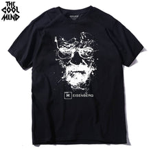 Load image into Gallery viewer, Top Quality Cotton heisenberg funny men t shirt casual short sleeve breaking bad