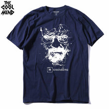 Load image into Gallery viewer, Top Quality Cotton heisenberg funny men t shirt casual short sleeve breaking bad