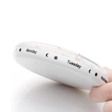 Load image into Gallery viewer, Seven Days Drug Storage Package Travel Portable Mini Pill Box Creative Intelligent Timer Medicine Reminder