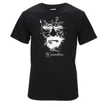 Load image into Gallery viewer, Top Quality Cotton heisenberg funny men t shirt casual short sleeve breaking bad