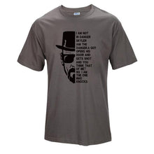 Load image into Gallery viewer, Top Quality Cotton heisenberg funny men t shirt casual short sleeve breaking bad