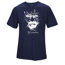 Load image into Gallery viewer, Top Quality Cotton heisenberg funny men t shirt casual short sleeve breaking bad