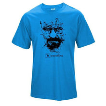 Load image into Gallery viewer, Top Quality Cotton heisenberg funny men t shirt casual short sleeve breaking bad