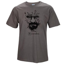 Load image into Gallery viewer, Top Quality Cotton heisenberg funny men t shirt casual short sleeve breaking bad