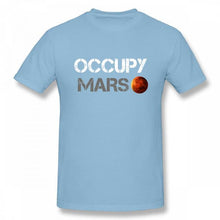 Load image into Gallery viewer, Space X T shirt Tesla Tees Casual Top design Popualr Occupy Mars 100% Cotton