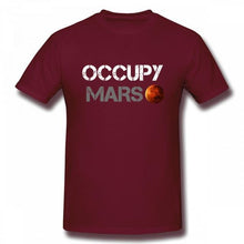 Load image into Gallery viewer, Space X T shirt Tesla Tees Casual Top design Popualr Occupy Mars 100% Cotton