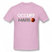Load image into Gallery viewer, Space X T shirt Tesla Tees Casual Top design Popualr Occupy Mars 100% Cotton