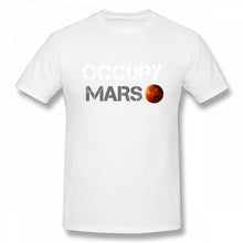 Load image into Gallery viewer, Space X T shirt Tesla Tees Casual Top design Popualr Occupy Mars 100% Cotton