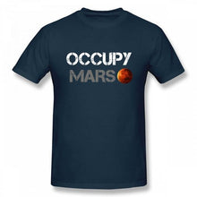Load image into Gallery viewer, Space X T shirt Tesla Tees Casual Top design Popualr Occupy Mars 100% Cotton