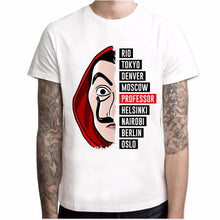 Load image into Gallery viewer, T shirt men Funny Design La Casa De Papel